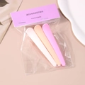 3-piece set of macaron-colored matte hair clips in a professional display package - Pink Series