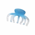 Minimalist gradient blue hair claw clip with high-quality translucent acrylic finish - Bulk Packaging / Gradient Sky Blue
