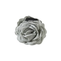Elegante fermaglio per capelli a rosa in tessuto verde-grigio per donne in stile retrò - #14 Verde Chiaro / Imballaggio Sfuso
