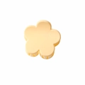 Korean style matte cream yellow flower hair claw clip for bangs and side hair styling - 3.5cm Frosted Pale Yellow