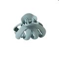 Minimalist large hair claw clip in matte mint blue finish with premium resin texture - #9 Clamp - Light Blue