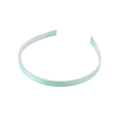 Base cerchietto fai-da-te antiscivolo in nastro grosgrain verde menta per accessori - Ciano