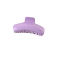 Grande pince à cheveux lavande scintillante pour cheveux épais avec finition pailletée - Violet Brillant