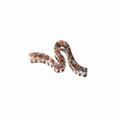 Oversized wavy hair claw clip with brown, orange and blue marble pattern finish - Bulk/Loose Packaging / Yellow Mixed