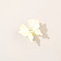 Χαριτωμένο παλ κίτρινο κλιπ μαλλιών πεταλούδα για γυναίκες από ανθεκτικό πλαστικό υλικό - Συσκευασία χύμα / κρεμ