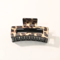 Eleganter Haarklammer mit Leopardenmuster in Beige und Braun für modisches Styling - Großpackung / Gold Leopardenmuster