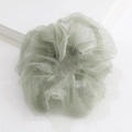 Elastico per capelli in rete verde chiaro con consistenza soffice e finitura lucida - Organza / Verde Chiaro (RT-478-A)