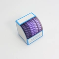 Set mit lila farbverlaufenden elastischen Haarbändern in Box mit hoher Spannkraft - Verlauf Lila Set (Farbe 4)