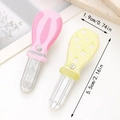 Cute macaron acrylic hair clips in screwdriver shape with fabric and rhinestones - Screwdriver Shape (F)