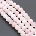 Facettierte natürliche Rosenquarz-Perlen für DIY-Schmuckherstellung und Halsketten - Facettierter Rosenquarz 8MM