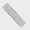 Détail du bandeau de sport gris chiné en maille extensible avec texture respirante - Gris Clair