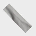 Close-up of grey elastic ribbed knit sports headband showing fine texture and material - Light Gray