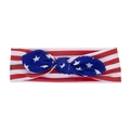 USA Independence Day star and stripe bow headband set for mother and child - Bunny Ears (Adult)