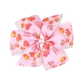 Lazo para el pelo de Pascua rosa con cinta de falla con estampados de huevos y Happy Easter - Patrón de Huevo de Pascua Rosa (4#)