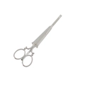 Elegante fermaglio per capelli a forma di forbice in argento in lega di zinco per donne - Argento