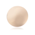 Minimalistische runde Silikon-Nippel-Abdeckungen mit glattem, mattem Hautton-Finish - Gold