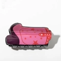 Pink and purple cowboy boot hair claw clip with white star details and high gloss finish - Pink Purple Vintage Boot Style (B Style 8.2CM)