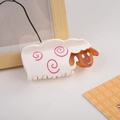 Pinza per capelli in acetato a forma di pecora bianca carina con design a agnello - Pecora / 10.5cm