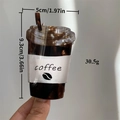Pinza per capelli creativa a forma di tazza di caffè in acetato tartarugato per acconciature - Forma di Tazza di Caffè