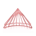 Pinza per capelli a triangolo geometrico cavo in oro rosa per acconciature eleganti - Oro rosa