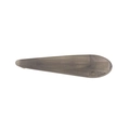 Fermaglio per capelli minimalista in acetato grigio marmorizzato a goccia - Grigio chiaro