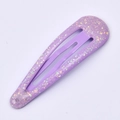 Hellvioletter Glitzer-Haarclip BB mit funkelndem Finish für Mädchen und Kinder - Helllila Glitzer (11#)