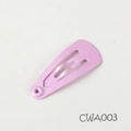 Matte lilac purple 2cm mini BB hair clip in classic teardrop shape for pets and babies - True Powder