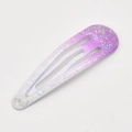 Purple gradient BB hair clip with sparkling glitter finish for children and girls - Purple