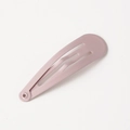 Matte finish lavender snap hair clip in candy color for children and women - Dusty Rose
