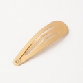 Classic BB hair clip with a soft peach-colored matte finish on a clean white background - Light Orange