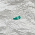 Μίνι μεταλλικό κλιπ BB 2cm σε γαλάζιο tiffany με λεία γυαλιστερή λάκα φινίρισμα - Emerald Green (12)