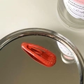 Sparkling orange 3cm snap hair clip with glitter finish for children and girls - Red