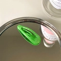 Vibrant bright green glitter teardrop BB hair clip with sparkling finish for kids - Green