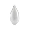 Enkele vampiertand grillz in gepolijst zilver voor Halloween kostuum accessoires - Zilveren Boventand