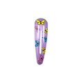 Pince à cheveux violette en métal avec des motifs papillons colorés pour la coiffure quotidienne - Style Papillon Violet (Style 4)