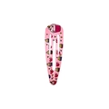 Pink metal BB hair clip with colorful cartoon cake and heart patterns for girls - Pink Cupcake Style (Style 9)