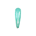Green and white geometric triangle pattern teardrop BB hair clip for women - Green White Geometric Triangle Style (Style 39)