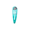 Blue unicorn print BB hair clip with heart and star patterns for girls side fringe - Cyan Blue Unicorn Style (Style 48)