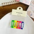 Set van 5 snoepkleurige metalen haarspeldjes in groen geel oranje roze en blauw - Neon Haarclips (Gemengde Kleuren)