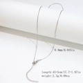 Minimalist 0.9mm silver stainless steel chain necklace with lobster clasp and extender - 0.9mm Hammered Round Chain-Silver