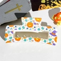 Detalle de la pinza para el cabello cuadrada de Halloween de 8,5 cm con estampados - Estilo Mixto de Elementos de Halloween Blanco
