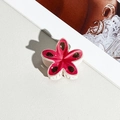 Cute watermelon flower hair claw clip with vibrant pink petals and black seed patterns - Watermelon Style (162-6) / 4cm Single Piece