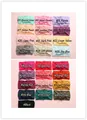 Bandeau bébé en nylon à pois avec nœud torsadé disponible en plusieurs couleurs - Couleurs Assorties Aléatoires