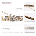 Barrette LADYBOSS en acétate français style écaille de tortue avec strass - Ladyboss Écaille De Tortue