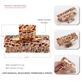 Large tortoiseshell rectangle acetate hair claw clip with geometric mosaic pattern - Dark Brown Beige Mosaic (14)
