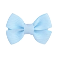 Dettaglio del fiocco in nastro grosgrain blu cielo con trama a coste sottili - Azzurro (17)