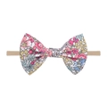 Bandeau bébé avec nœud floral et ruban élastique doux en nylon pour nouveau-nés - 10-Autre Style Floral