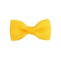 Mini nœud papillon jaune vif de 3cm en ruban gros-grain pour enfants et animaux - Jaune Vif (10)