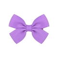 Handmade lavender purple grosgrain ribbon hair bow clip for toddlers and girls - Light Purple (5)