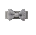 Barrette à nœud en ruban gros-grain gris moyen pour enfants et animaux de 3cm - Gris Moyen